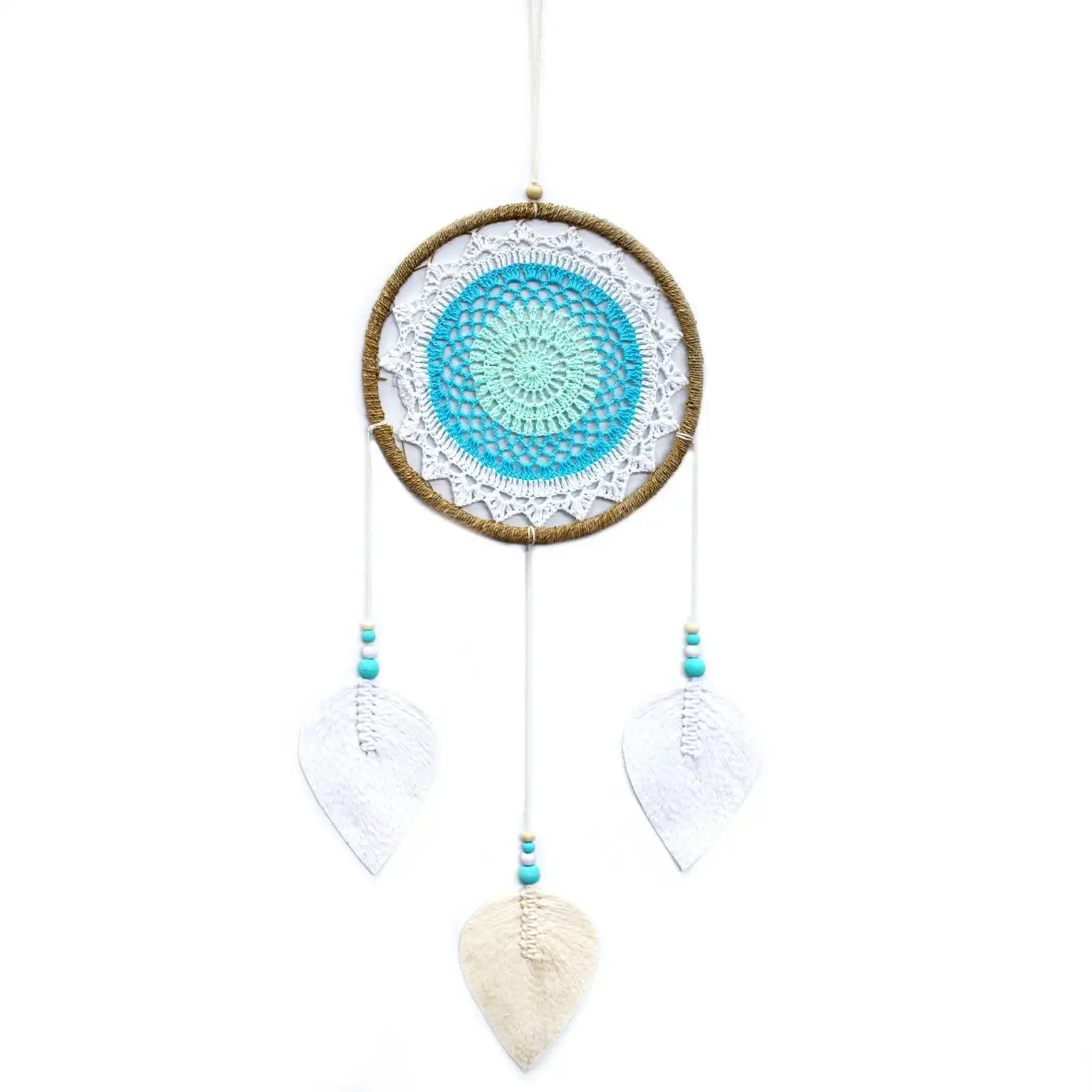 Dream Catcher – Large Turquoise Elemental Spirits | www.artisangoods.co.uk 2 Dream Catcher – Large Turquoise Elemental Spirits | www.artisangoods.co.uk 1