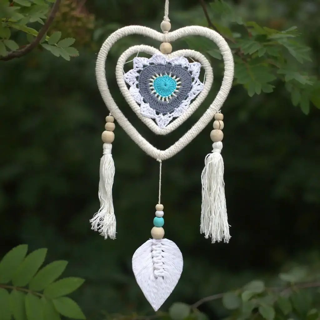 Dream Catcher – Medium Multi Heart in Heart | www.artisangoods.co.uk 5 Dream Catcher – Medium Multi Heart in Heart | www.artisangoods.co.uk 5