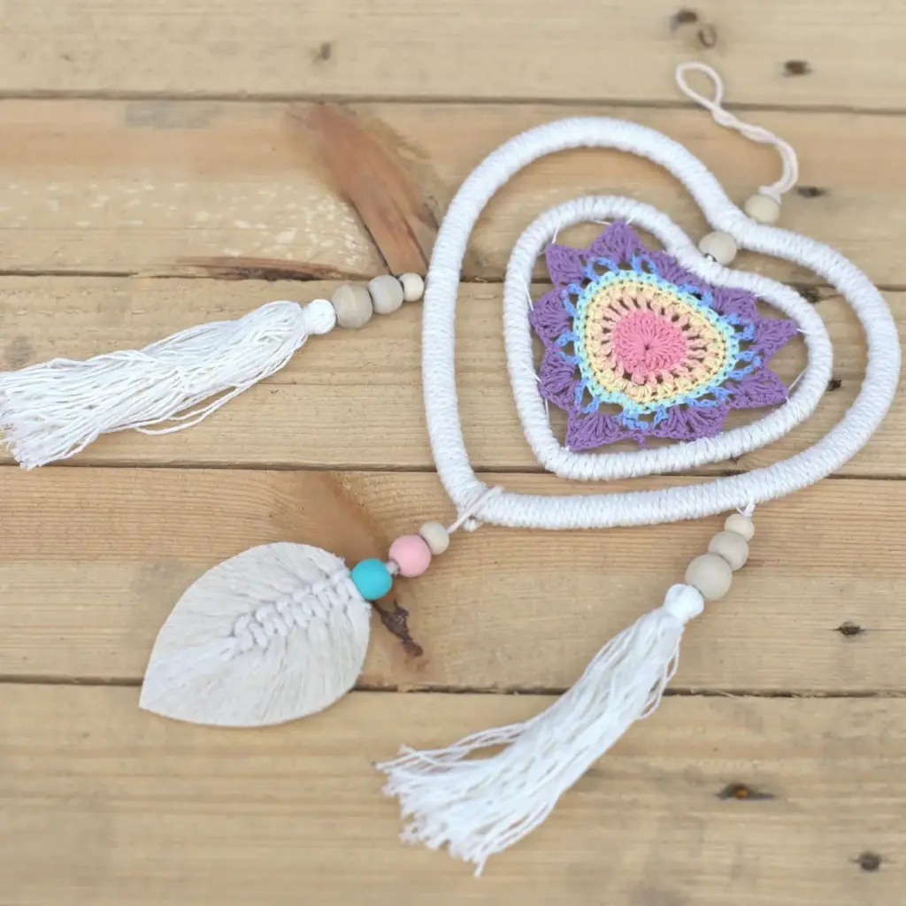 Dream Catcher – Medium Multi Heart in Heart | www.artisangoods.co.uk 3 Dream Catcher – Medium Multi Heart in Heart | www.artisangoods.co.uk 3