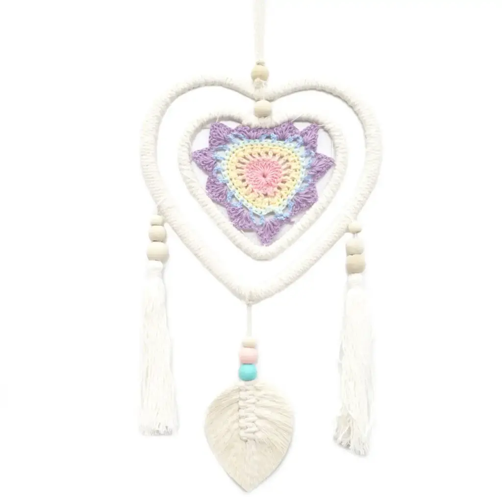 Dream Catcher – Medium Multi Heart in Heart | www.artisangoods.co.uk 2 Dream Catcher – Medium Multi Heart in Heart | www.artisangoods.co.uk 2