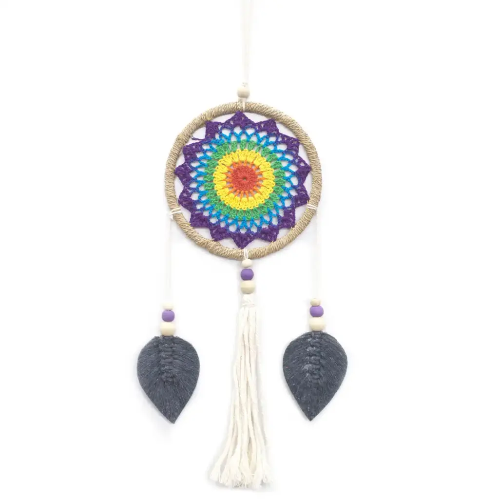 Dream Catcher – Medium Rainbow Elemental Spirits | www.artisangoods.co.uk 7 Dream Catcher – Medium Rainbow Elemental Spirits | www.artisangoods.co.uk 7