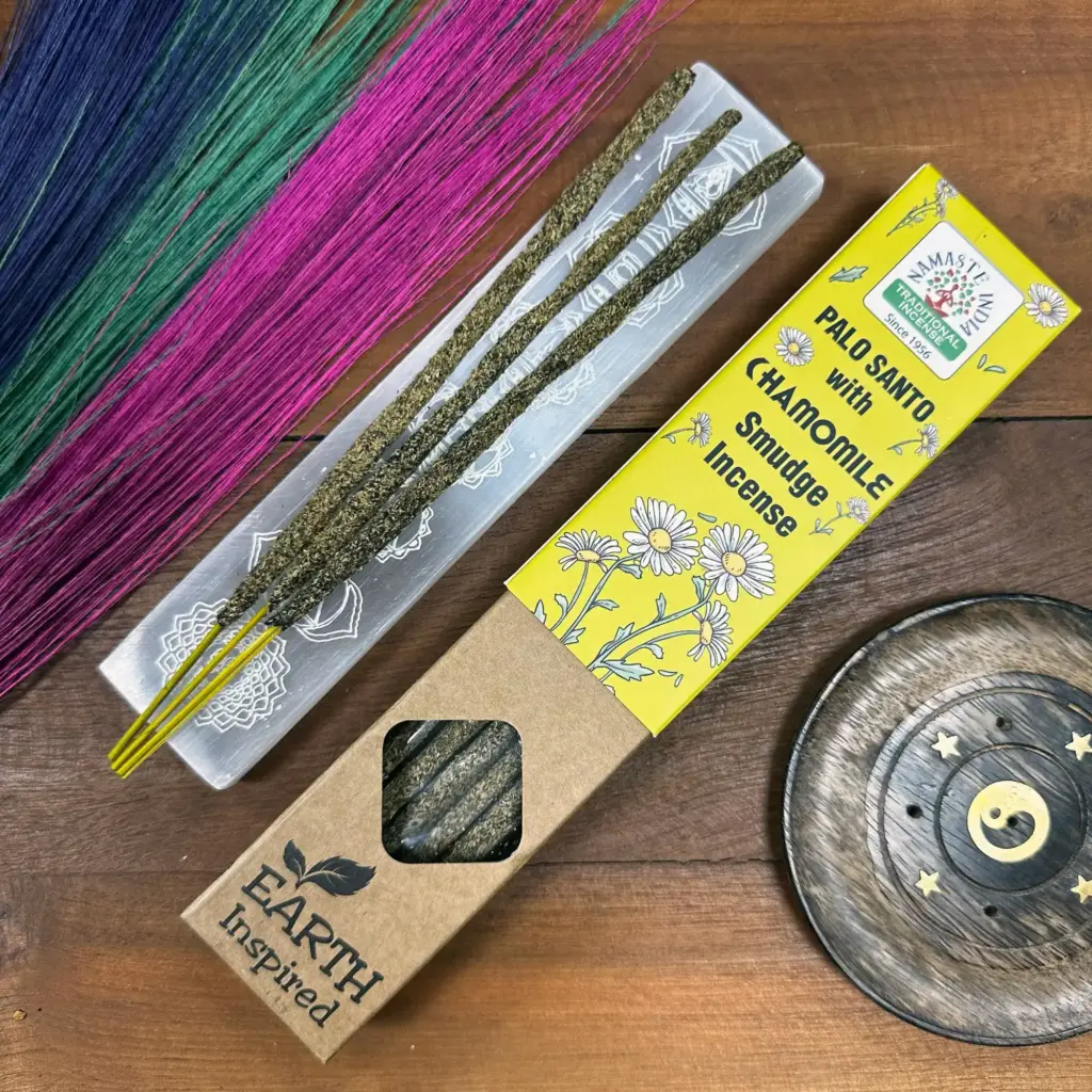 Earth Inspired Smudge Incense – Chamomile | www.artisangoods.co.uk