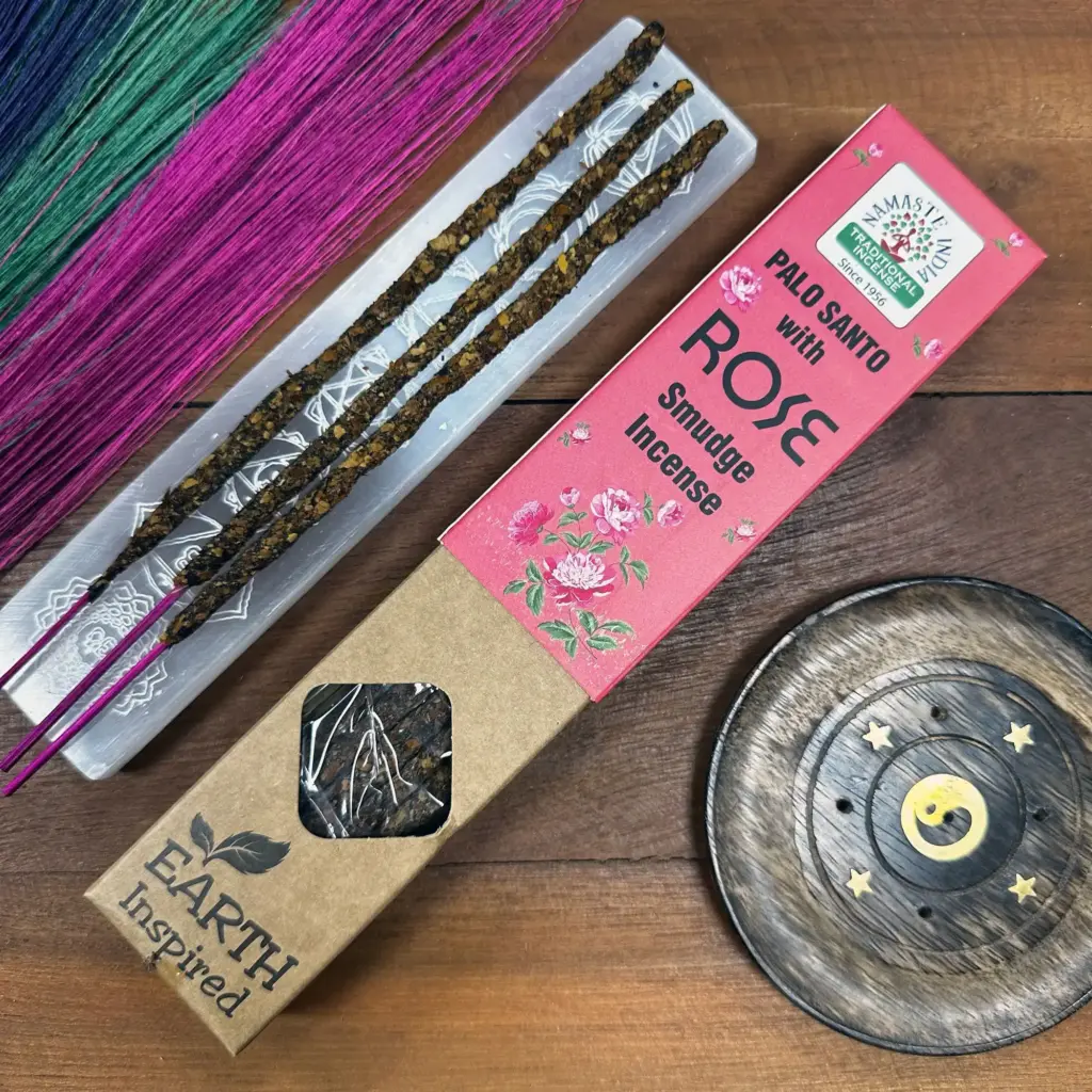 Earth Inspired Smudge Incense – Rose | www.artisangoods.co.uk