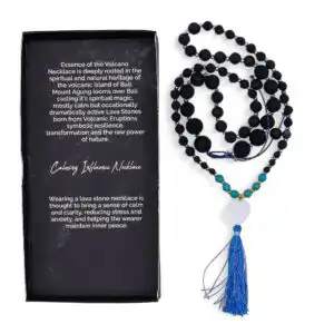 Essence of the Volcano Necklace – Calming Influence | www.artisangoods.co.uk 1