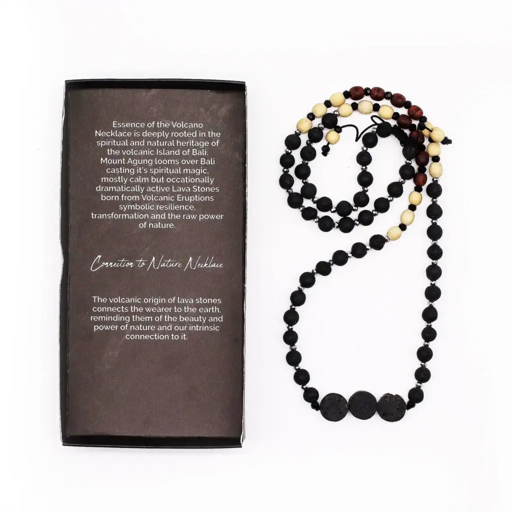 Essence of the Volcano Necklace – Connection to Nature | www.artisangoods.co.uk