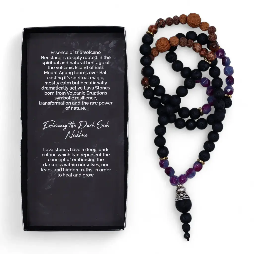 Essence of the Volcano Necklace – Embracing the Dark Side | www.artisangoods.co.uk