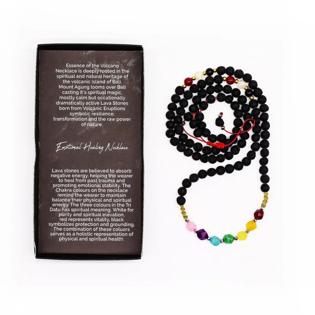 Essence of the Volcano Necklace – Emotional Healing | www.artisangoods.co.uk