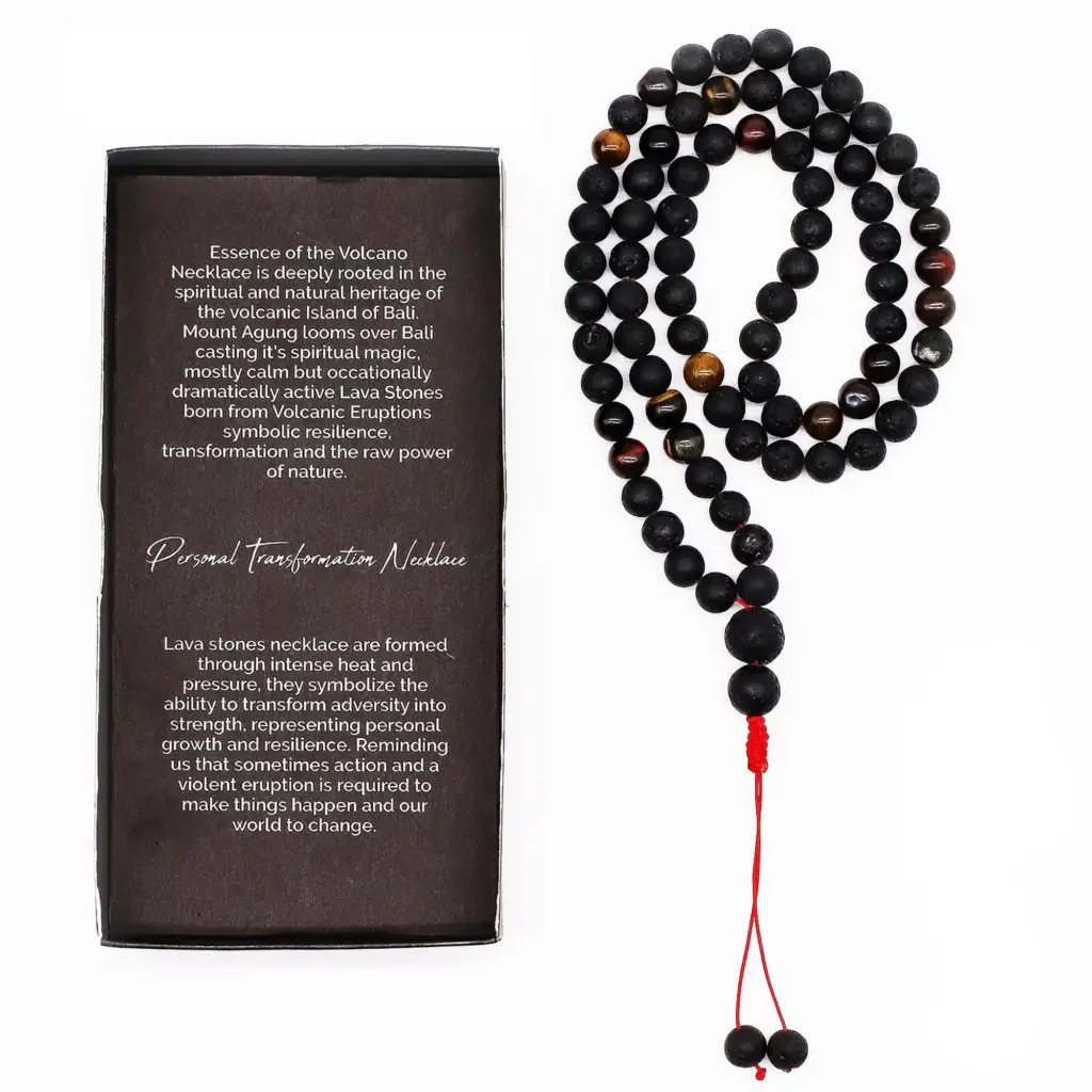 Essence of the Volcano Necklace – Personal Transformation | www.artisangoods.co.uk