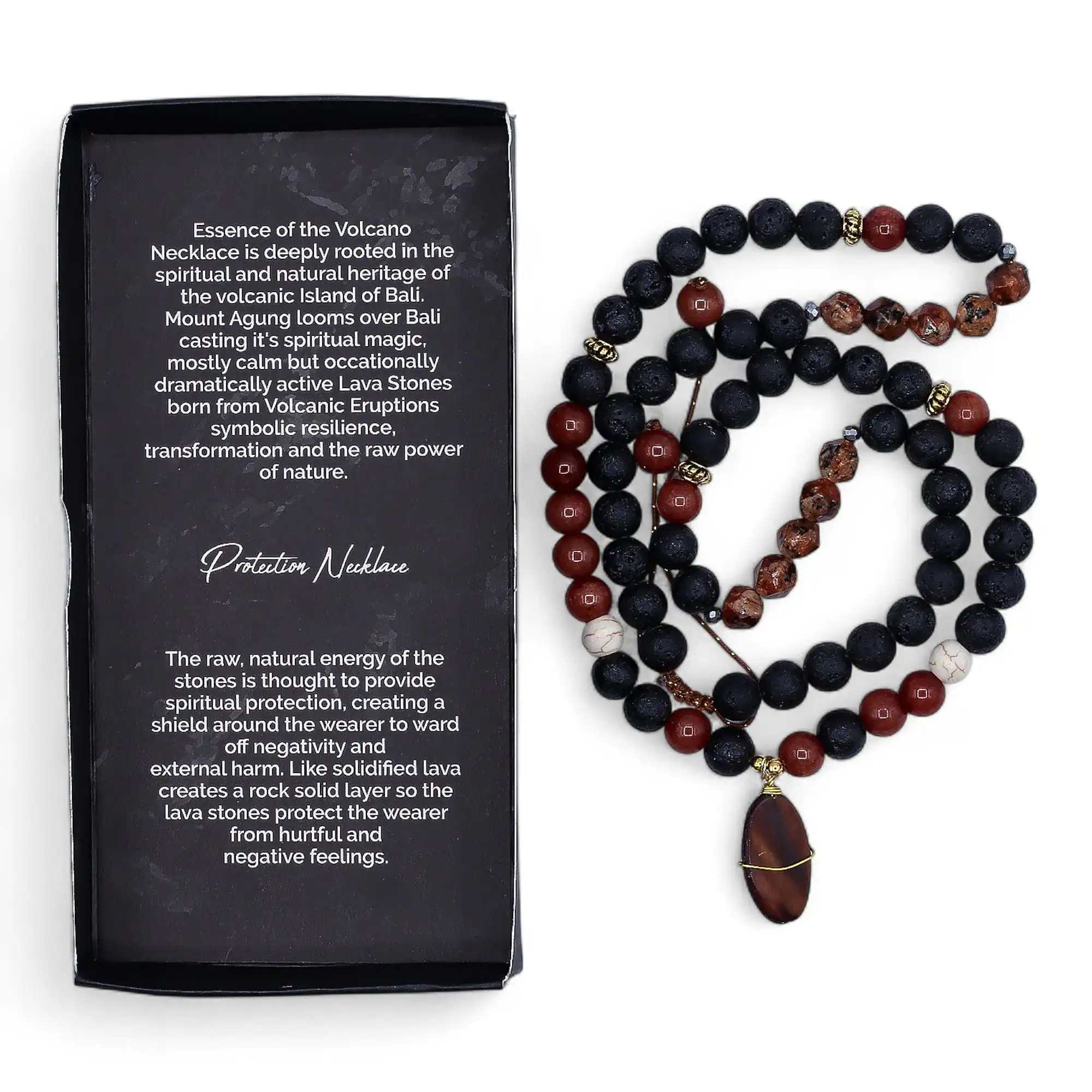 Essence of the Volcano Necklace – Protection | www.artisangoods.co.uk 2 Essence of the Volcano Necklace – Protection | www.artisangoods.co.uk 1