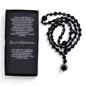 Essence of the Volcano Necklace – Renewal & Rebirth | www.artisangoods.co.uk 1