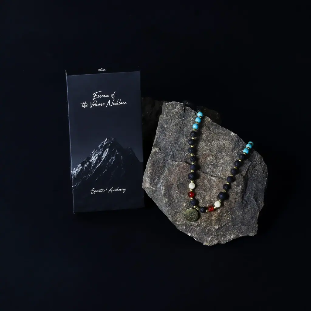 Essence of the Volcano Necklace – Spiritual Awakening | www.artisangoods.co.uk 4
