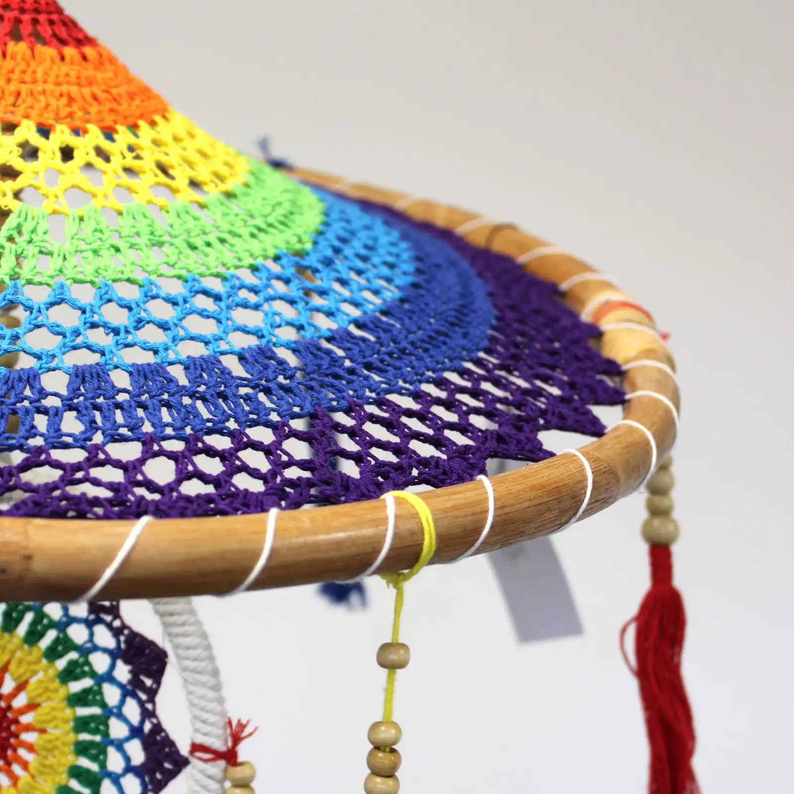 Extra Large Drama Dreamcatcher – Vivid Rainbow | www.artisangoods.co.uk 3 Extra Large Drama Dreamcatcher – Vivid Rainbow | www.artisangoods.co.uk 2