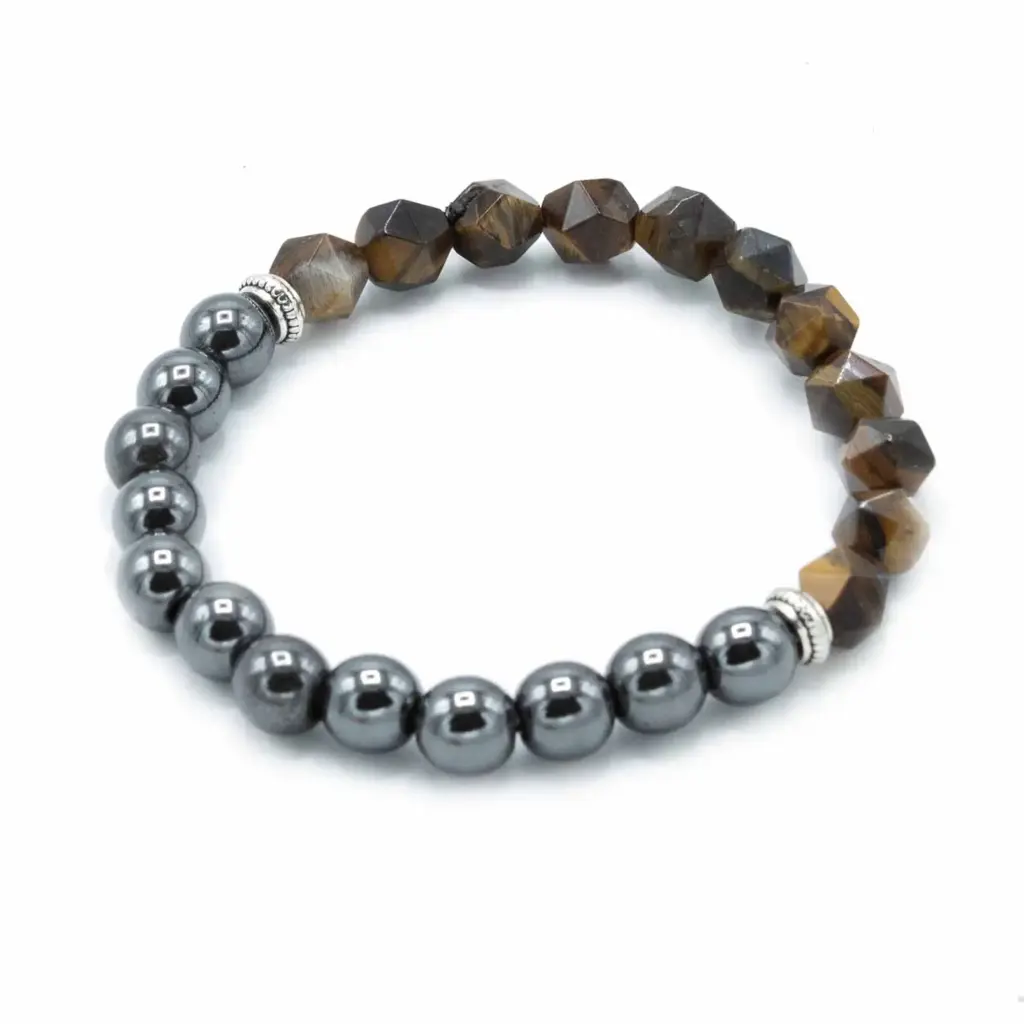 Faceted Gemstone Bracelet – Magnetic Tiger Eye | www.artisangoods.co.uk 2 Faceted Gemstone Bracelet – Magnetic Tiger Eye | www.artisangoods.co.uk 2