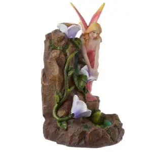 Fairy Flower Garden Waterfall Backflow Incense Burner | www.artisangoods.co.uk 3
