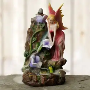 Fairy Flower Garden Waterfall Backflow Incense Burner | www.artisangoods.co.uk 1
