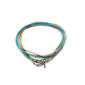Faux Leather Pendant Cord –  2.5mm x 55cm – Assorted (10 colours) | www.artisangoods.co.uk