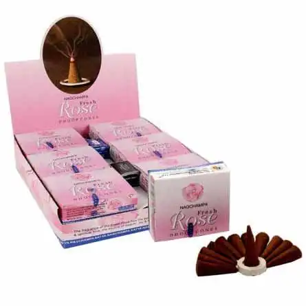 Fresh Rose Dhoop Cones | www.artisangoods.co.uk 2 Fresh Rose Dhoop Cones | www.artisangoods.co.uk