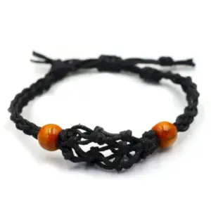 Gemstone Bracelet Cord – Black | www.artisangoods.co.uk 4