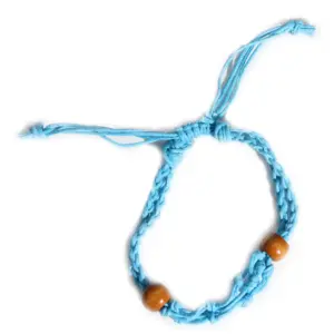 Gemstone Bracelet Cord – Blue | www.artisangoods.co.uk 2