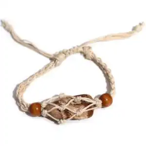 Gemstone Bracelet Cord- Natural | www.artisangoods.co.uk 1