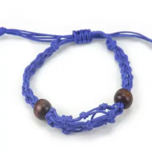 Gemstone Bracelet Cord – Navy | www.artisangoods.co.uk 4