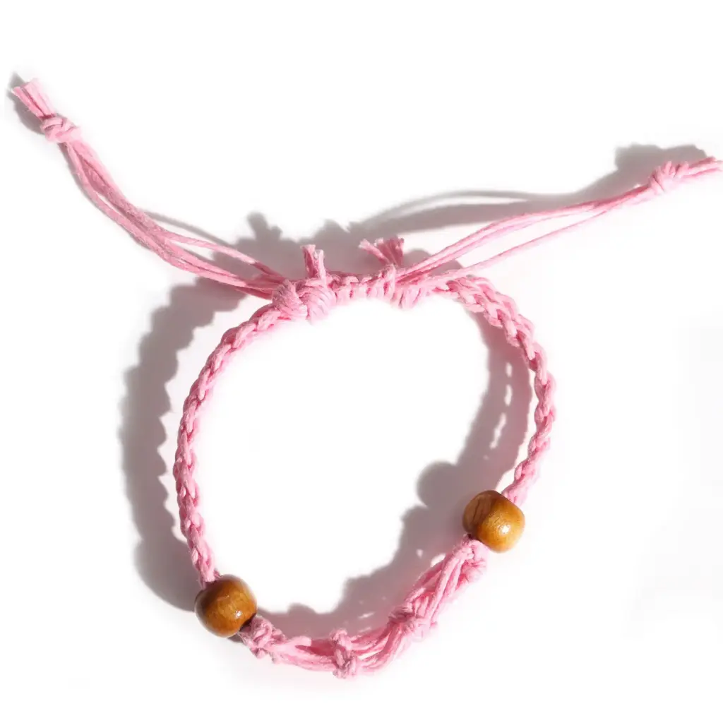 Gemstone Bracelet Cord – Pink | www.artisangoods.co.uk 2 Gemstone Bracelet Cord – Pink | www.artisangoods.co.uk 2