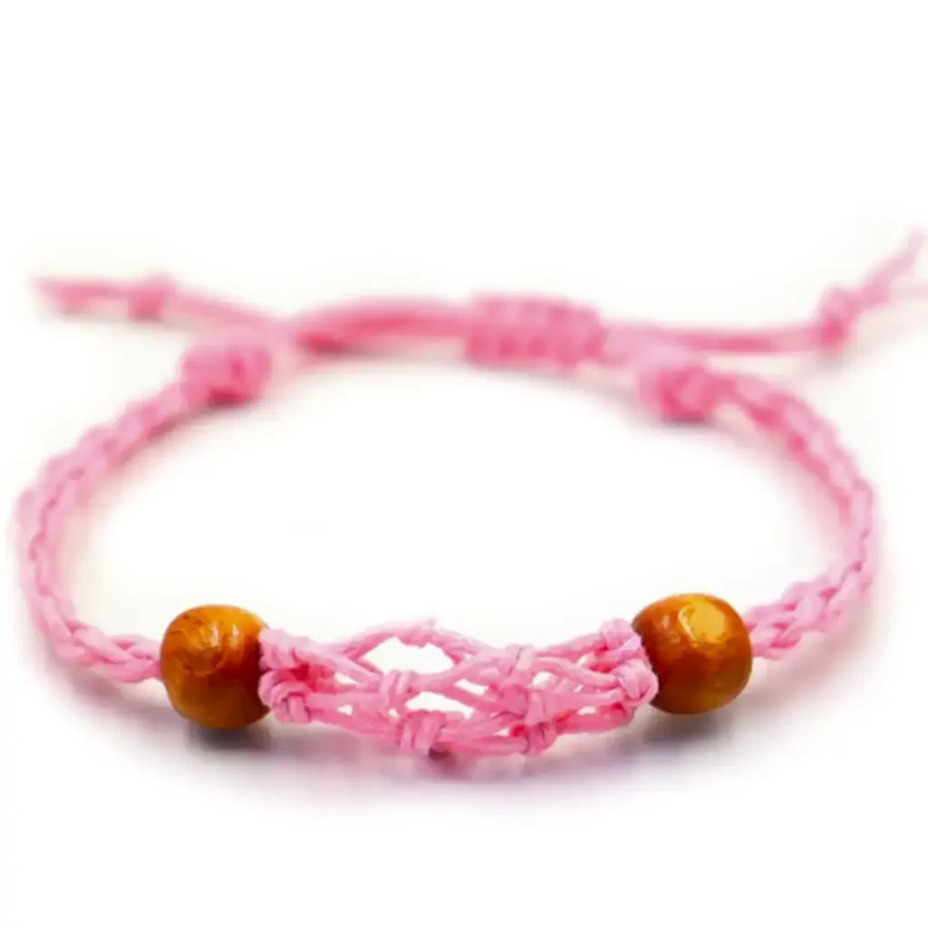 Gemstone Bracelet Cord – Pink | www.artisangoods.co.uk 3 Gemstone Bracelet Cord – Pink | www.artisangoods.co.uk 3