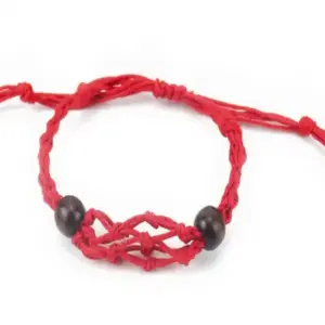Gemstone Bracelet Cord – Red | www.artisangoods.co.uk 4