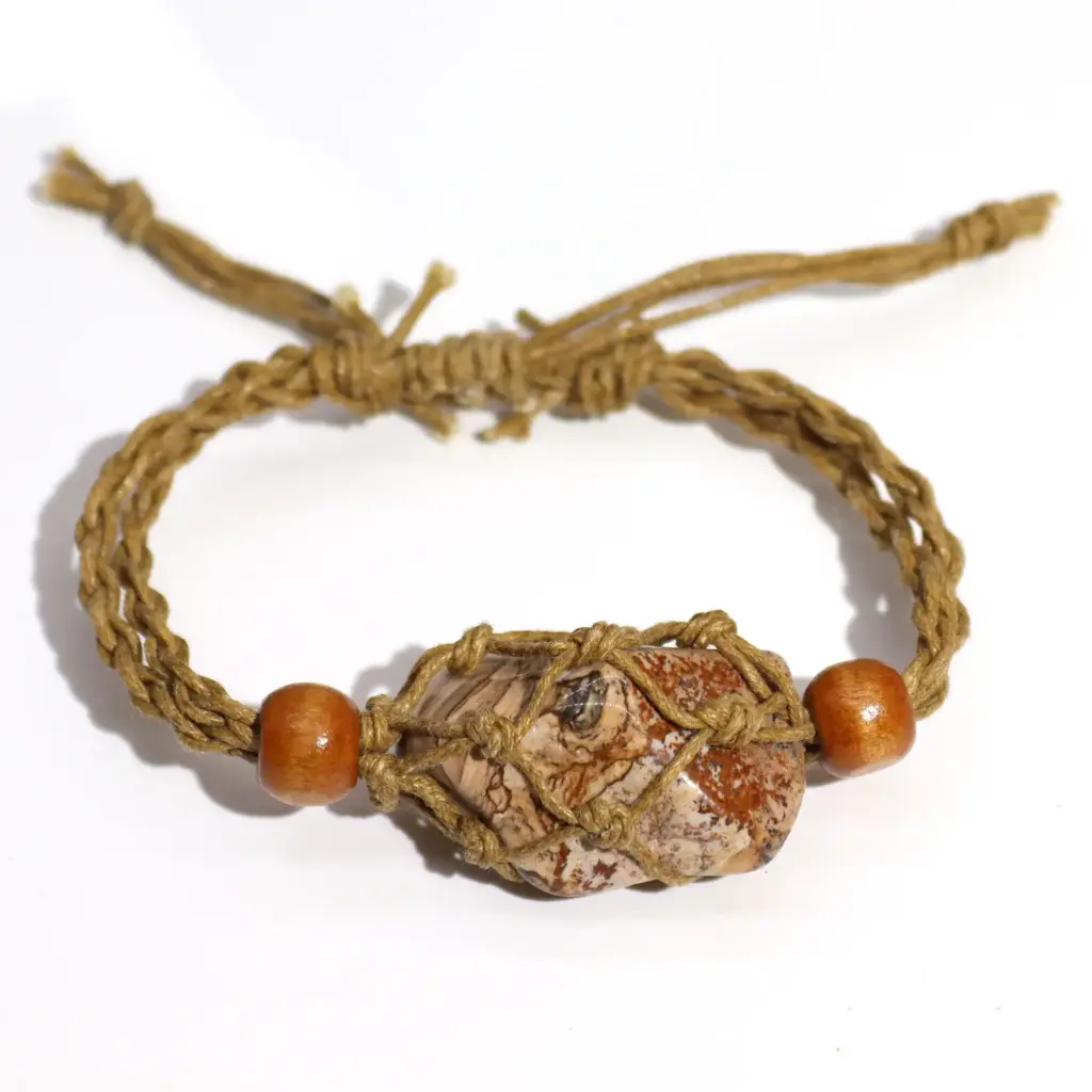 Gemstone Bracelet Cord – Sand | www.artisangoods.co.uk 2 Gemstone Bracelet Cord – Sand | www.artisangoods.co.uk 2