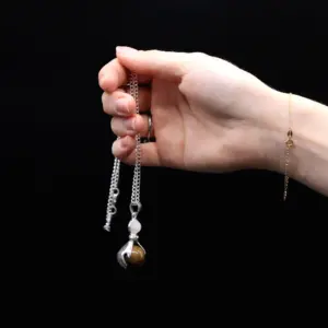 Gemstone Healing Hands Pendant – Tiger Eye | www.artisangoods.co.uk 5
