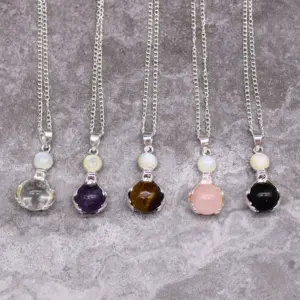 Gemstone Healing Hands Pendant – Tiger Eye | www.artisangoods.co.uk 4