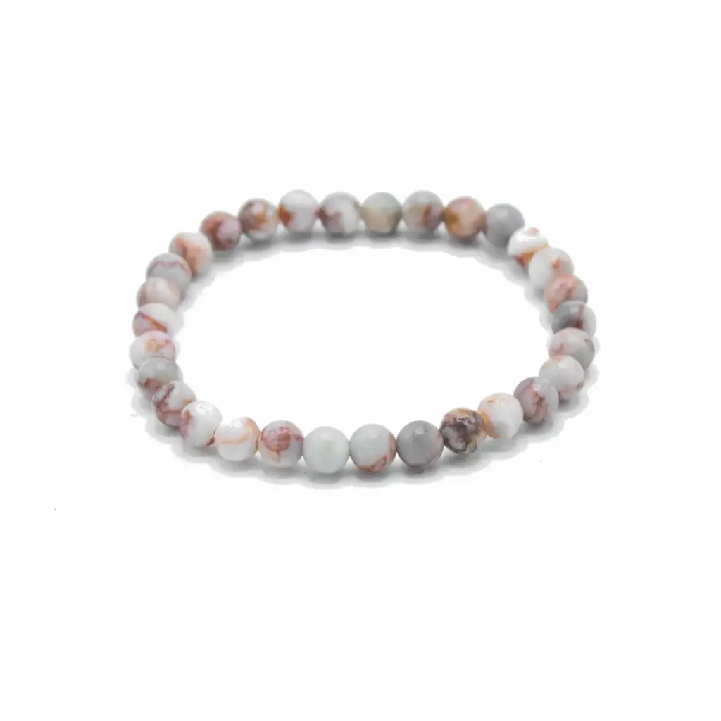 Gemstone Manifestation Bracelet – Blood Spider Stone – Family Bonds | www.artisangoods.co.uk