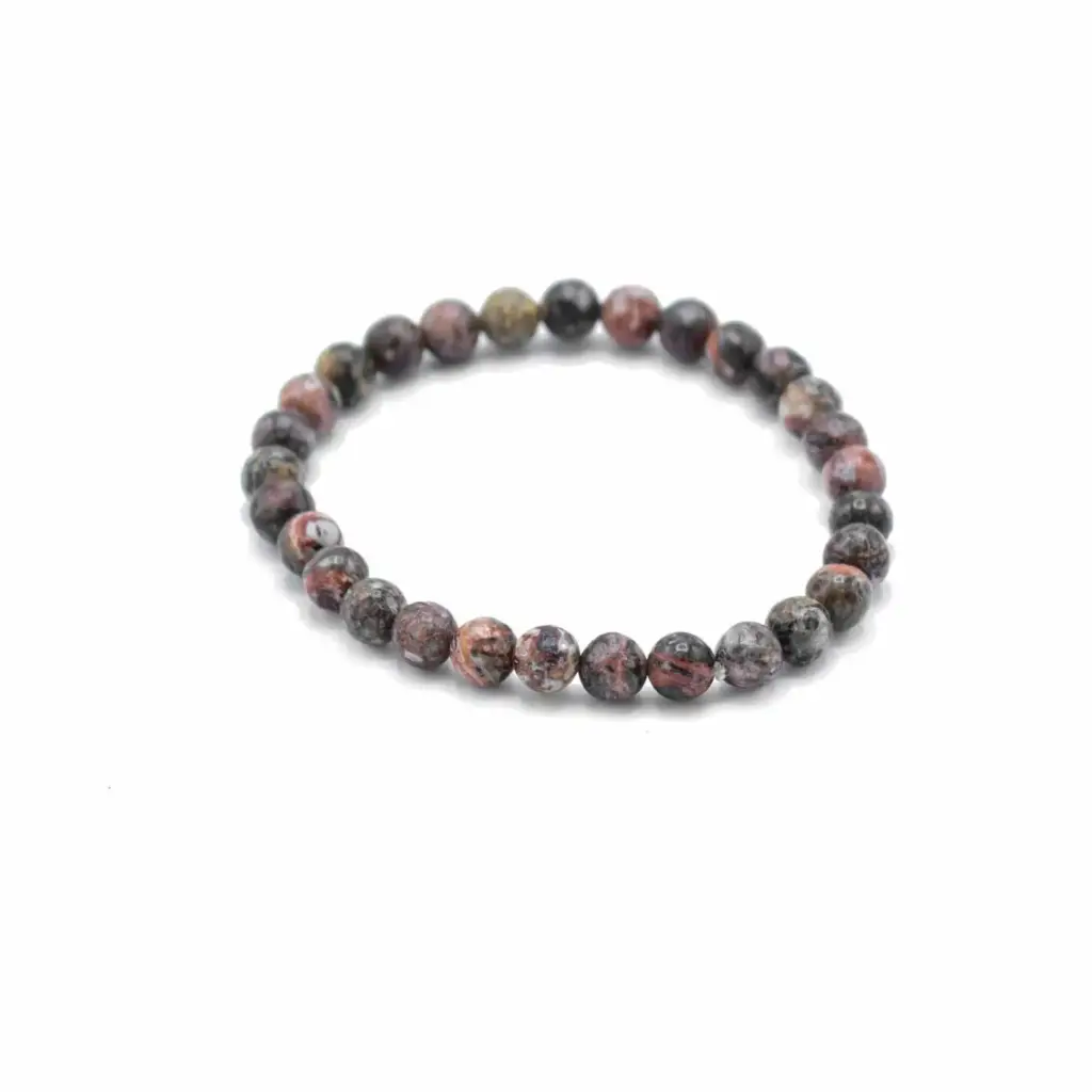 Gemstone Manifestation Bracelet – Lepard Skin – Courage | www.artisangoods.co.uk