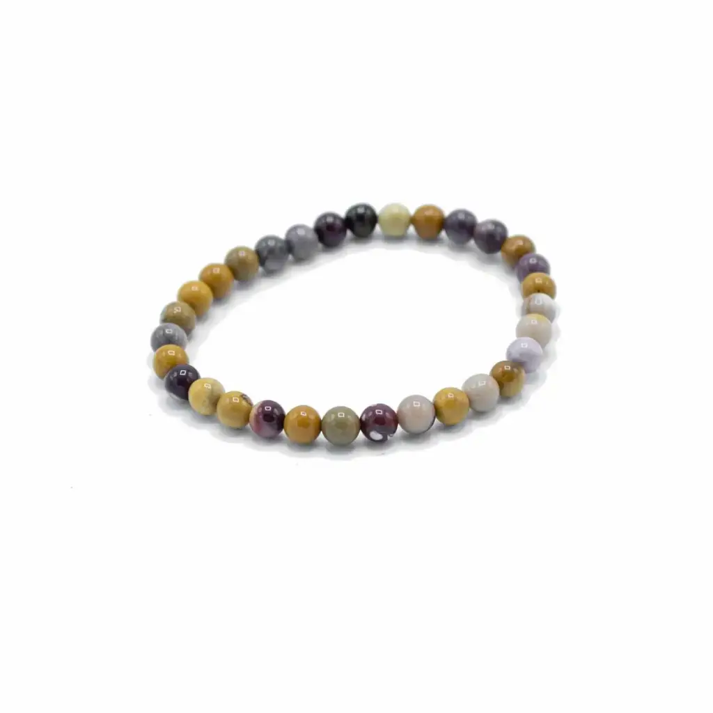 Gemstone Manifestation Bracelet – Rare Mookiate – Wisdom | www.artisangoods.co.uk