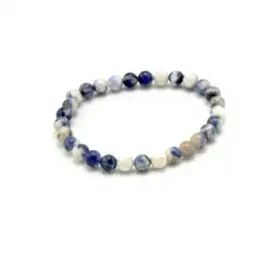 Gemstone Manifestation Bracelet – Sodalite – Truth | www.artisangoods.co.uk 1
