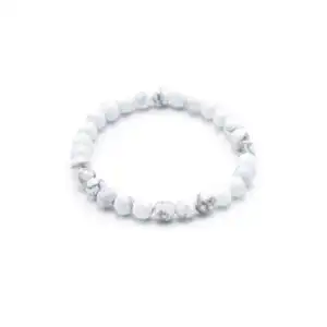 Gemstone Manifestation Bracelet – White Jasper – Peace | www.artisangoods.co.uk 1