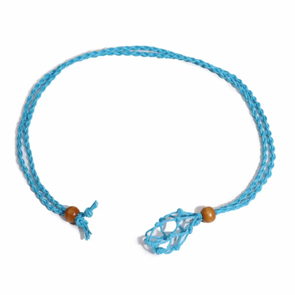 Gemstone Necklace Cord – Blue | www.artisangoods.co.uk 6