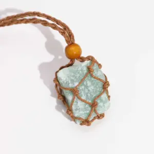 Gemstone Necklace Cord – Brown | www.artisangoods.co.uk 4