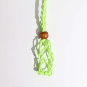 Gemstone Necklace Cord – Green | www.artisangoods.co.uk 4