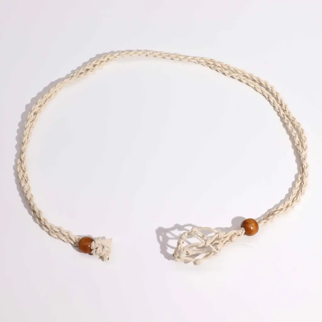 Gemstone Necklace Cord – Natural | www.artisangoods.co.uk 2