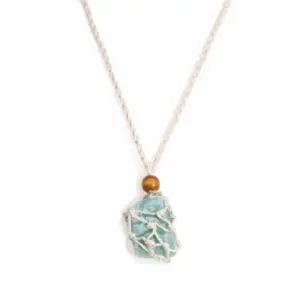 Gemstone Necklace Cord – Natural | www.artisangoods.co.uk