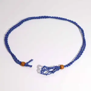 Gemstone Necklace Cord – Navy | www.artisangoods.co.uk 2