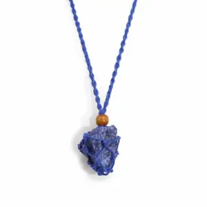 Gemstone Necklace Cord – Navy | www.artisangoods.co.uk