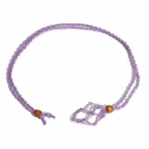 Gemstone Necklace Cord – Purple | www.artisangoods.co.uk 6