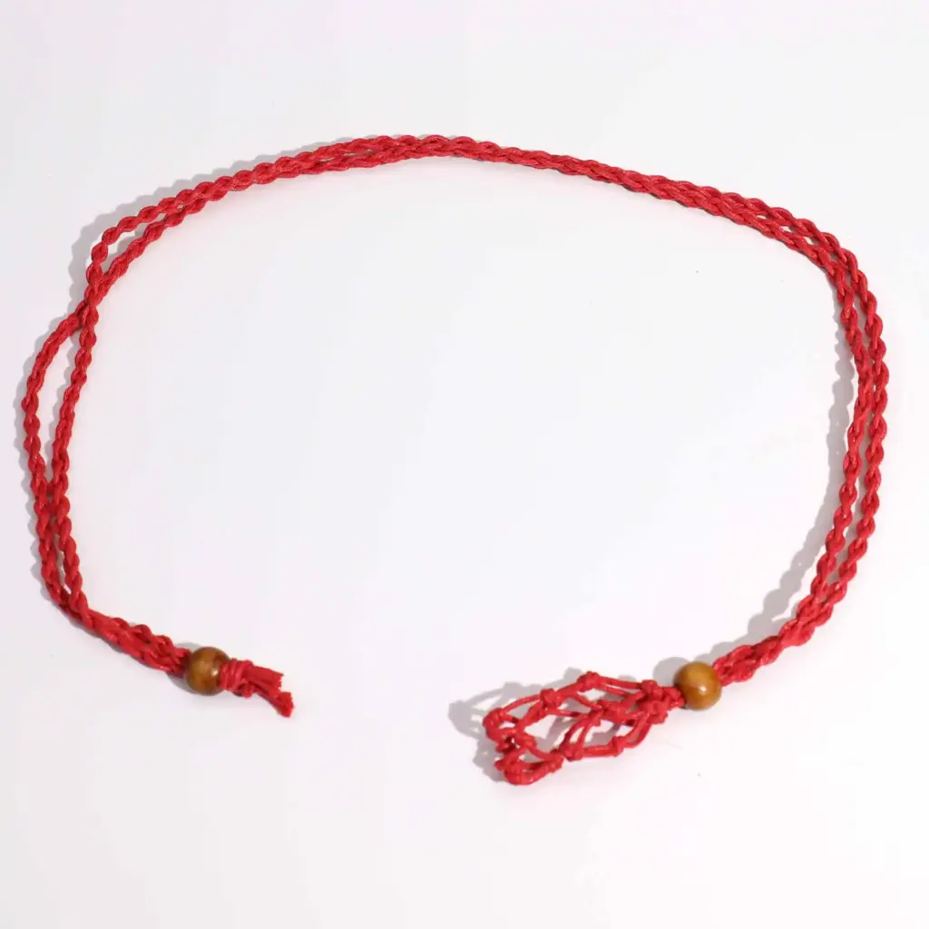 Gemstone Necklace Cord – Red | www.artisangoods.co.uk 2 Gemstone Necklace Cord – Red | www.artisangoods.co.uk 2
