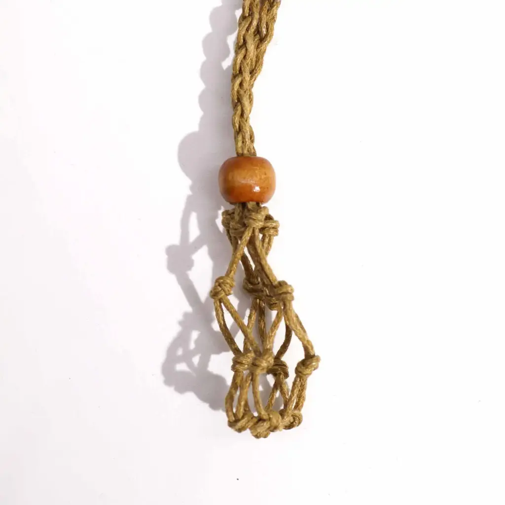 Gemstone Necklace Cord – Sand | www.artisangoods.co.uk 4