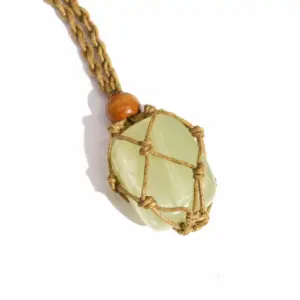 Gemstone Necklace Cord – Sand | www.artisangoods.co.uk 3