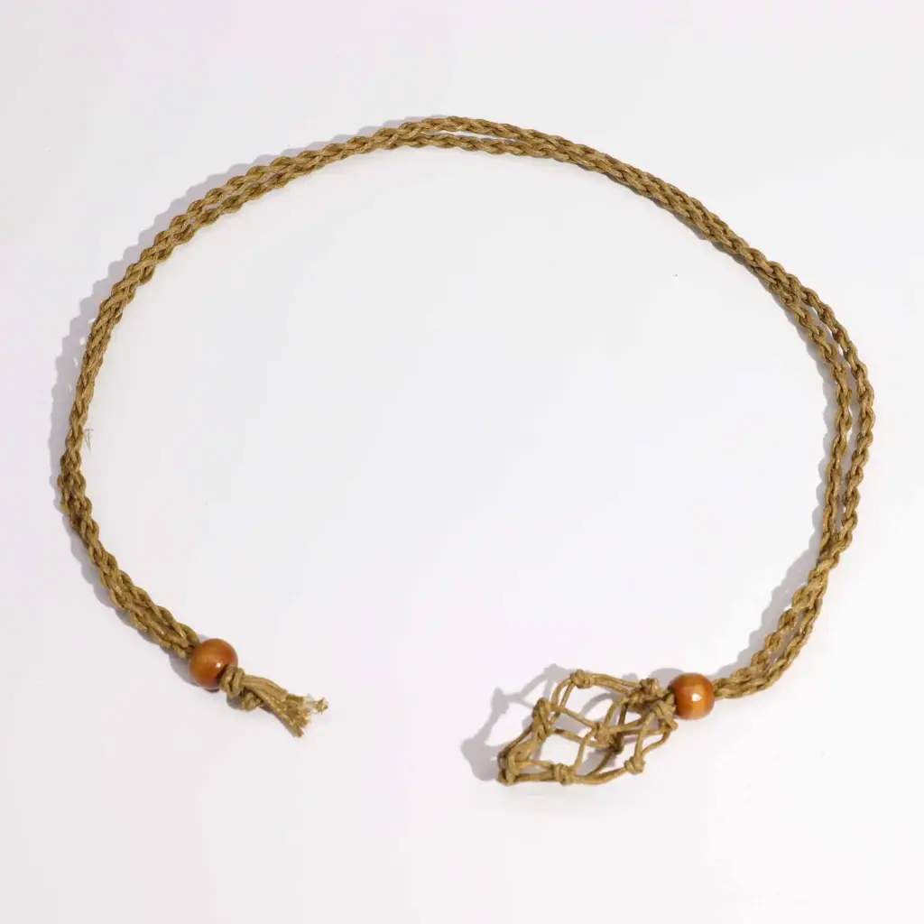 Gemstone Necklace Cord – Sand | www.artisangoods.co.uk 2