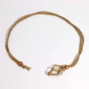 Gemstone Necklace Cord – Sand | www.artisangoods.co.uk 2