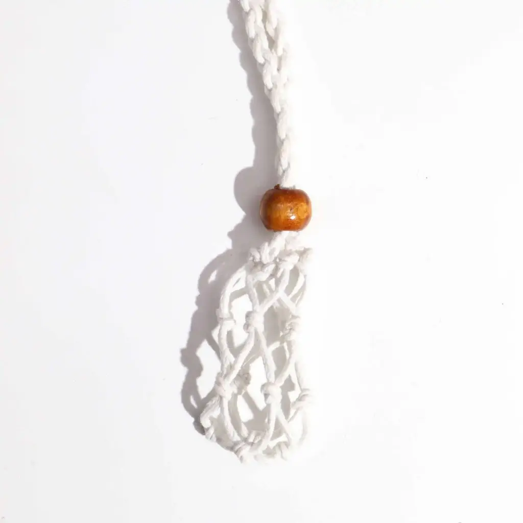 Gemstone Necklace Cord – White | www.artisangoods.co.uk 4